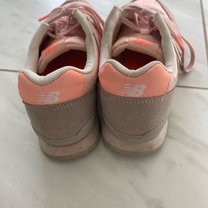 Pink New Balance Sneakers, slightly worn